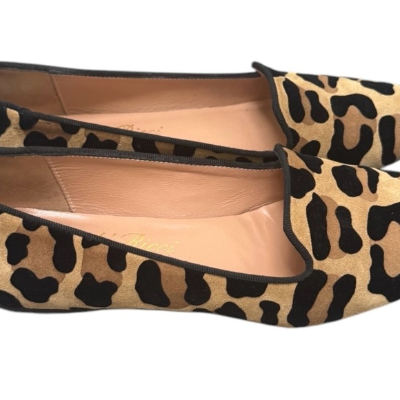 Canto De’ Ricci Leopard Print Women's Flats / Loafers Size 38 - Picture 4 of 6